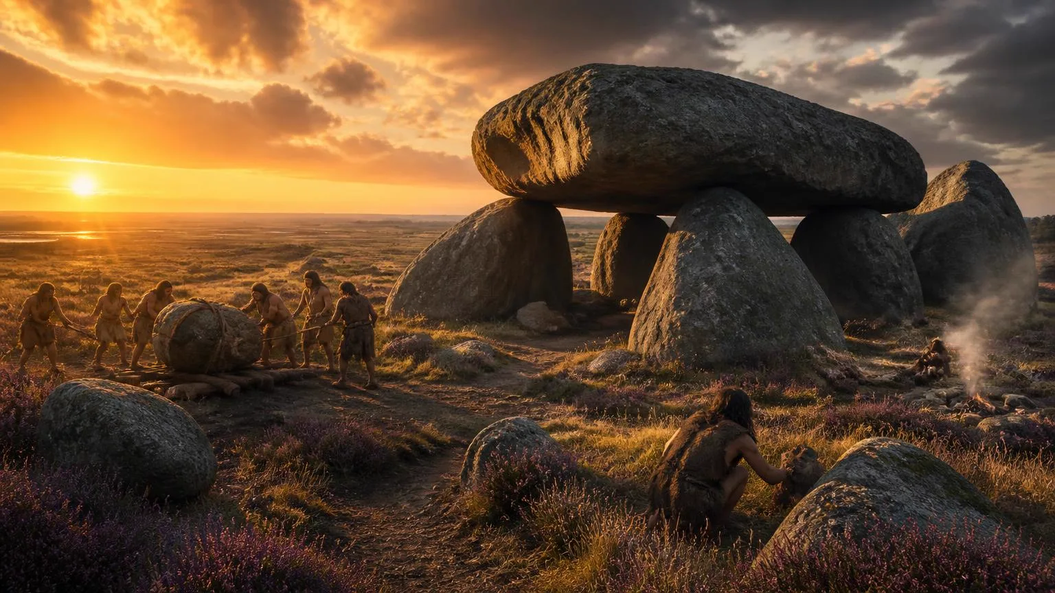 De Hunebedden Code — Prehistorie